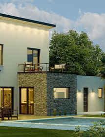 Maison contemporaine Briot expertise briot